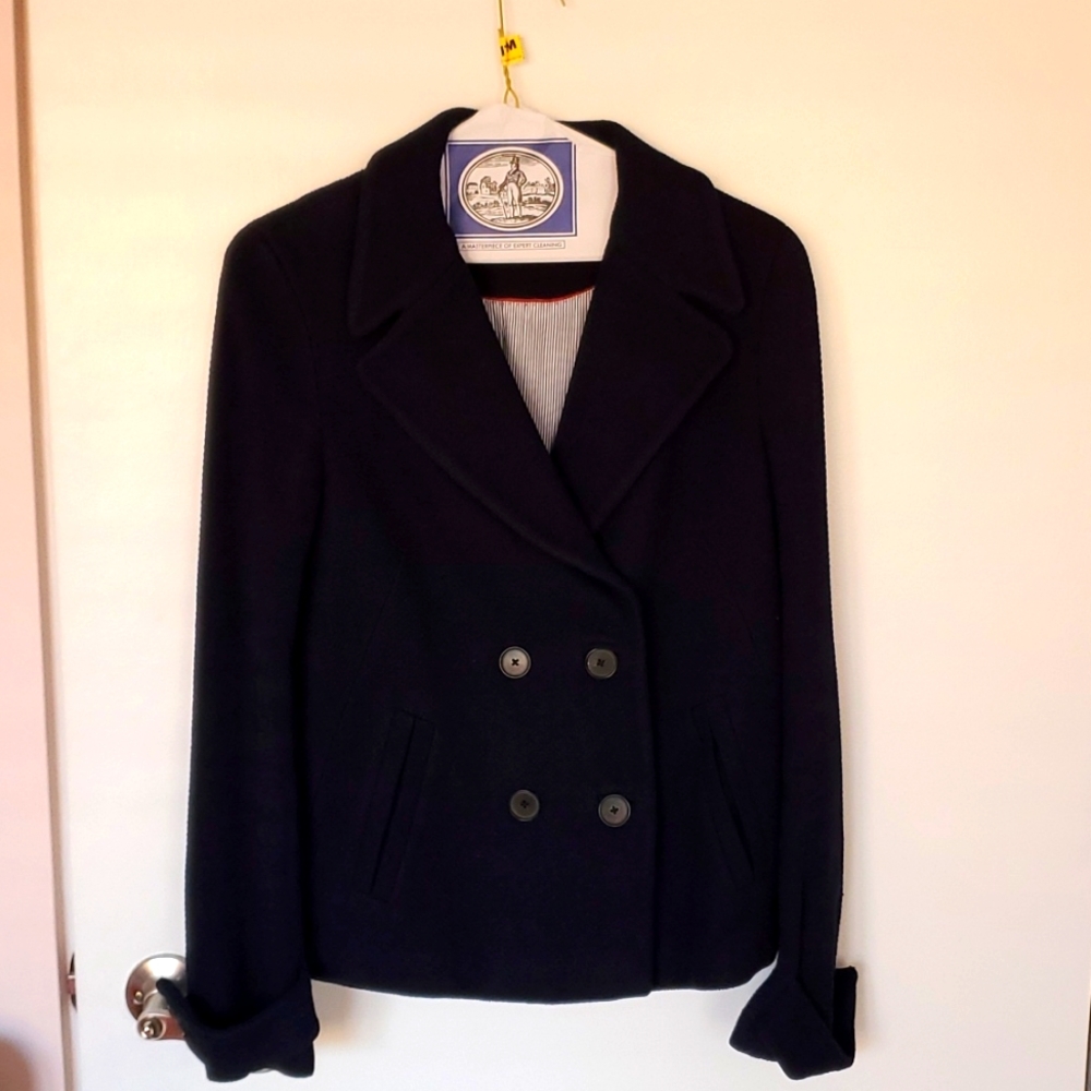 Massimo Dutti Short Peacoat Jacket
